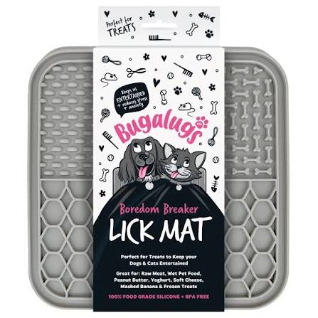 Bugalugs Lick Mat Grey