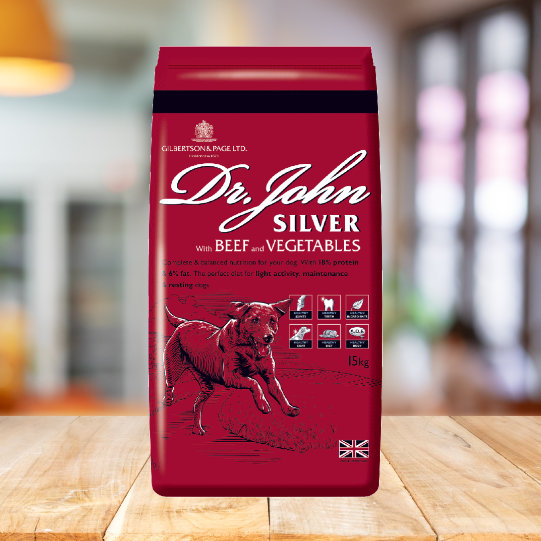 Dr John Silver – Beef Flavour Maintenance Dog Food (15kg)