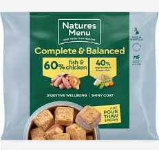 Natures Menu Frozen Nuggets Chicken and Fish 1kg