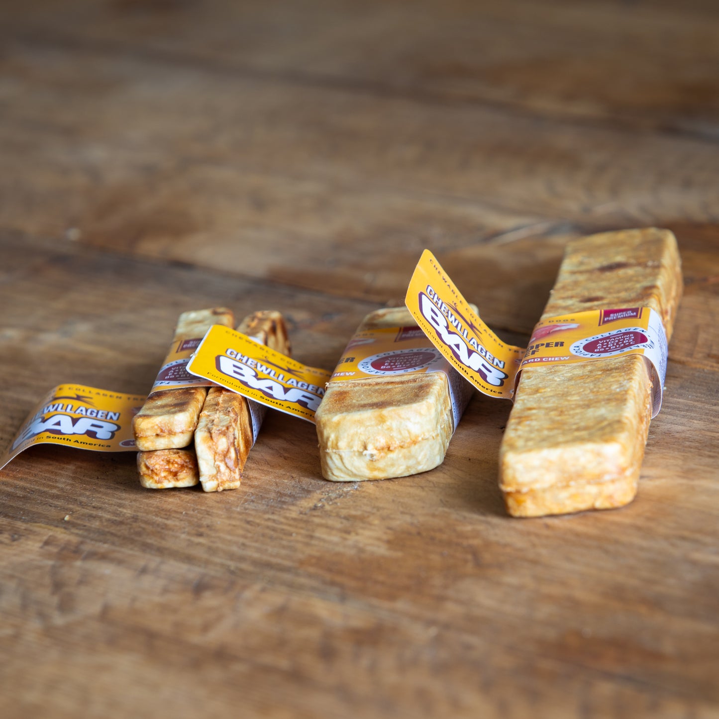 Chewllagen Beef Bars – 3 Pack of Collagen-Rich Dog Chews