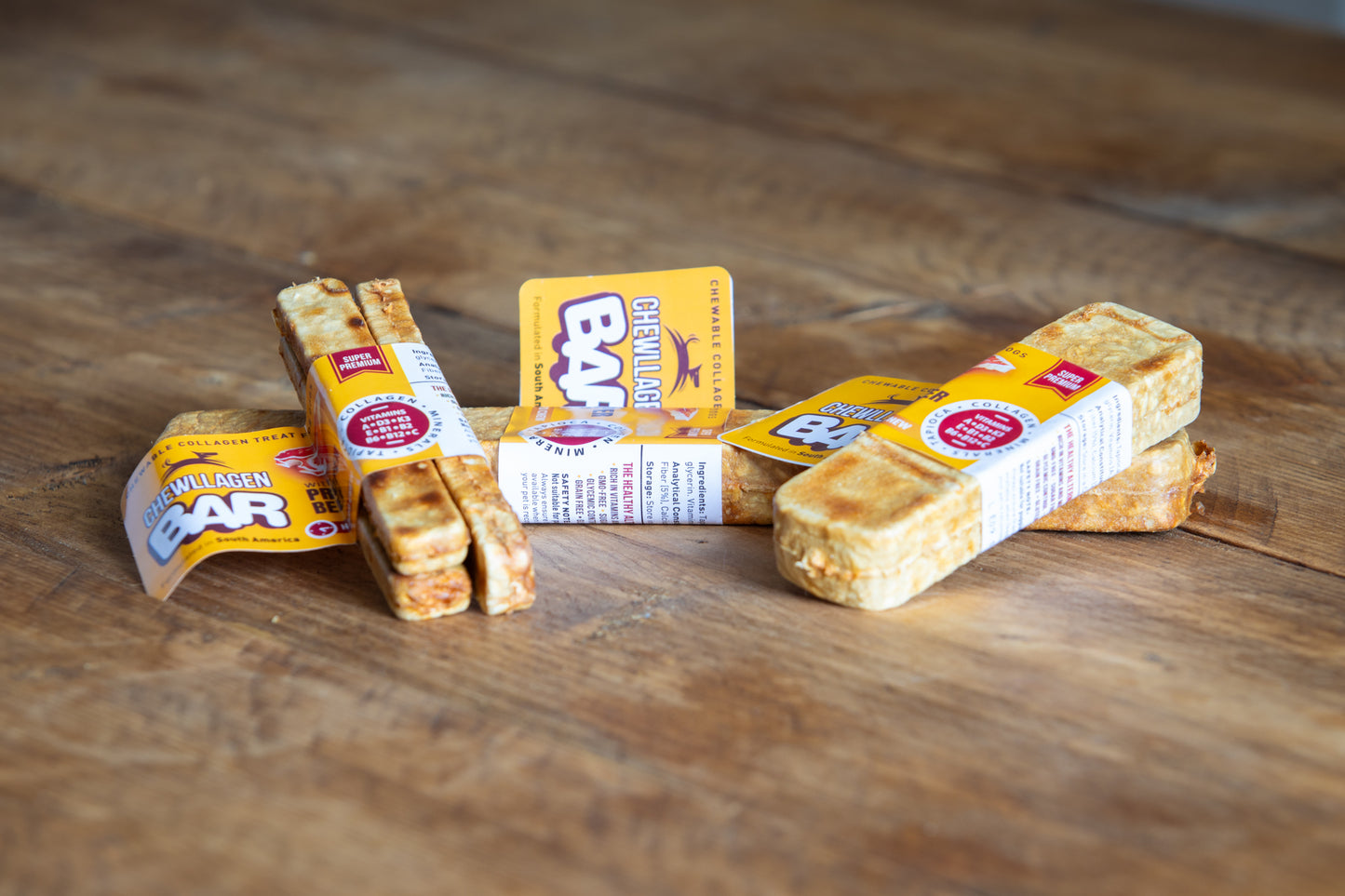 Chewllagen Beef Bars – 3 Pack of Collagen-Rich Dog Chews