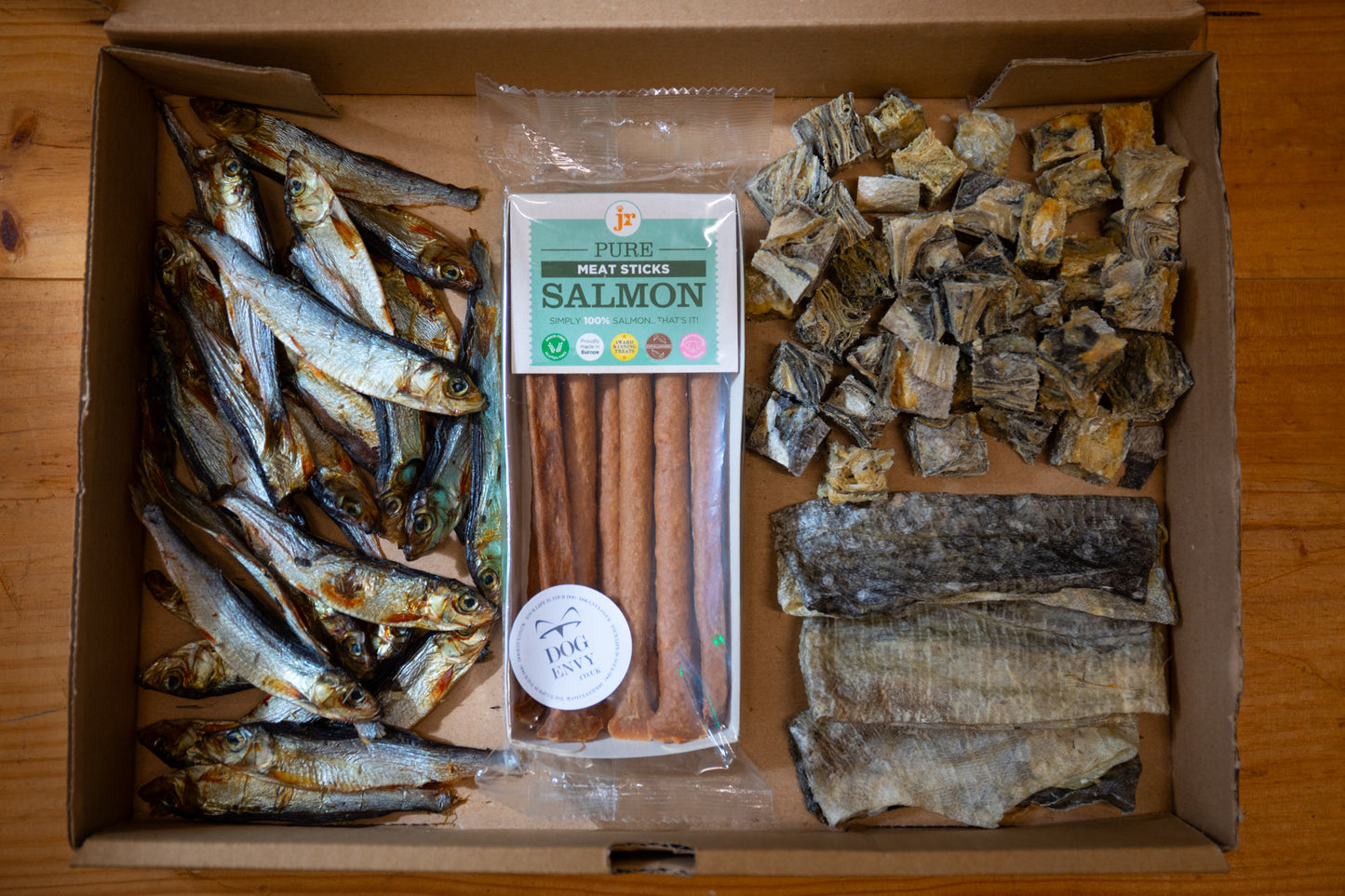 The Big Fish Fix – Natural Fish Treat Box for Dogs