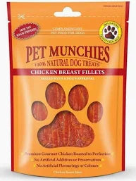 Pet Munchies Chicken Breast Fillets 100g
