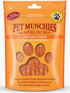 Pet Munchies Chicken Strips 90g