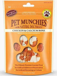 Pet Munchies Chicken & Calcium Bones 100g