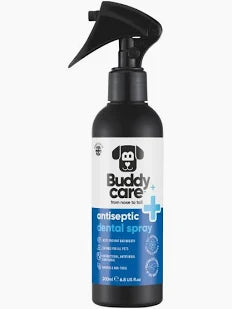 Buddycare Pet Antiseptic Dental Spray Suitable for all pets (200ml) Antiseptic Dog Breath Freshener Spray