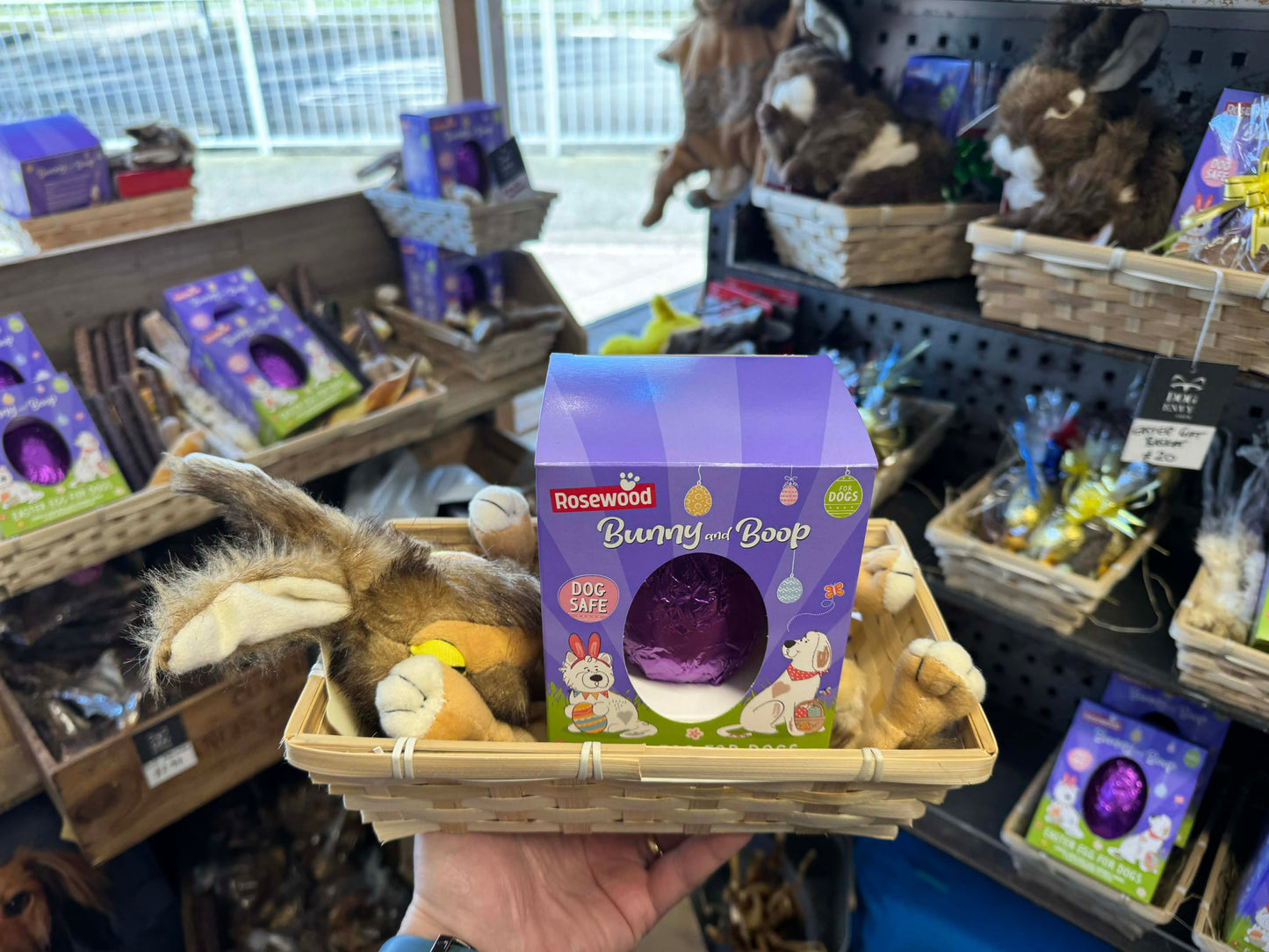 Dog Envy “Roadkill Rabbit” Easter Basket 🐣