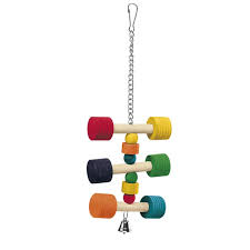 Parrot Hanging Wooden Toys