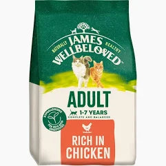 James Wellbeloved Dry Cat Adult Chicken 1.5kg