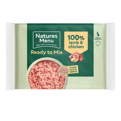 Natures Menu Raw Mince Lamb & Chicken 400g