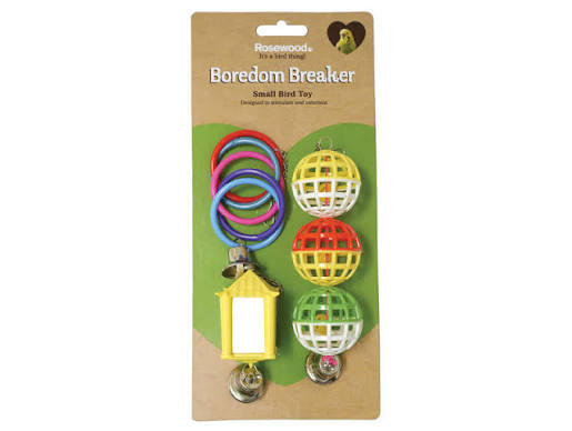 Boredom Breaker Budgie & Canary Toys Pack of 3