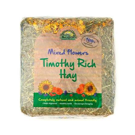 Natures Own Timothy Rich Hay Mixed Flowers