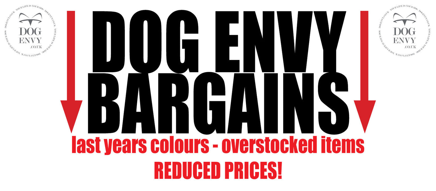 Dog Envy Bargains (Clearance Items)