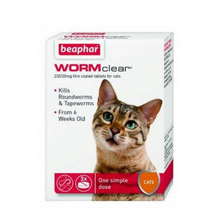 Beaphar Wormclear Cat 2pk