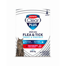 Bob Martin Clear+ Cat Flea Spot On 3pk