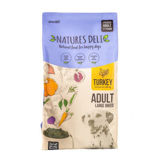 Natures Deli Large Breed Turkey and Rice 12kg