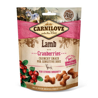 Carnilove Lamb with Cranberries Dog Treat 200g