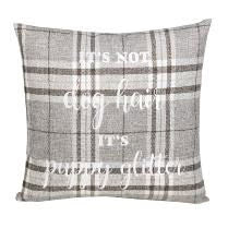 Pet Brands Tweedy Cushion With Quote Print