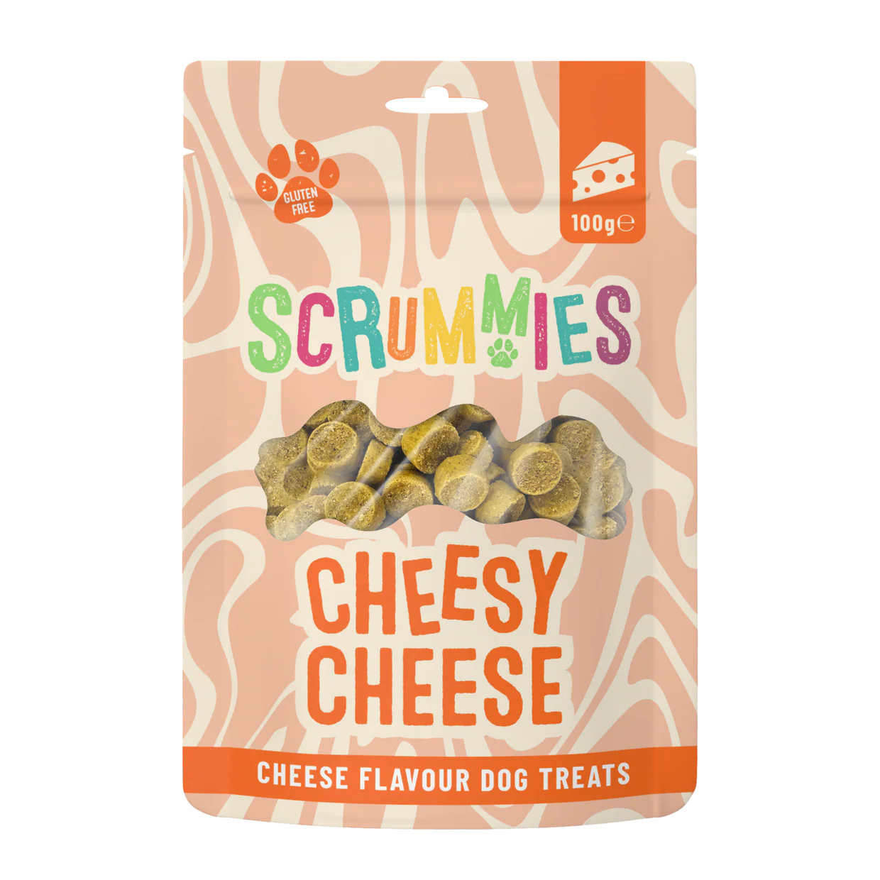 Scrummies Cheesy Cheese Dog Treats 100g