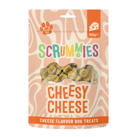 Scrummies Cheesy Cheese Dog Treats 100g