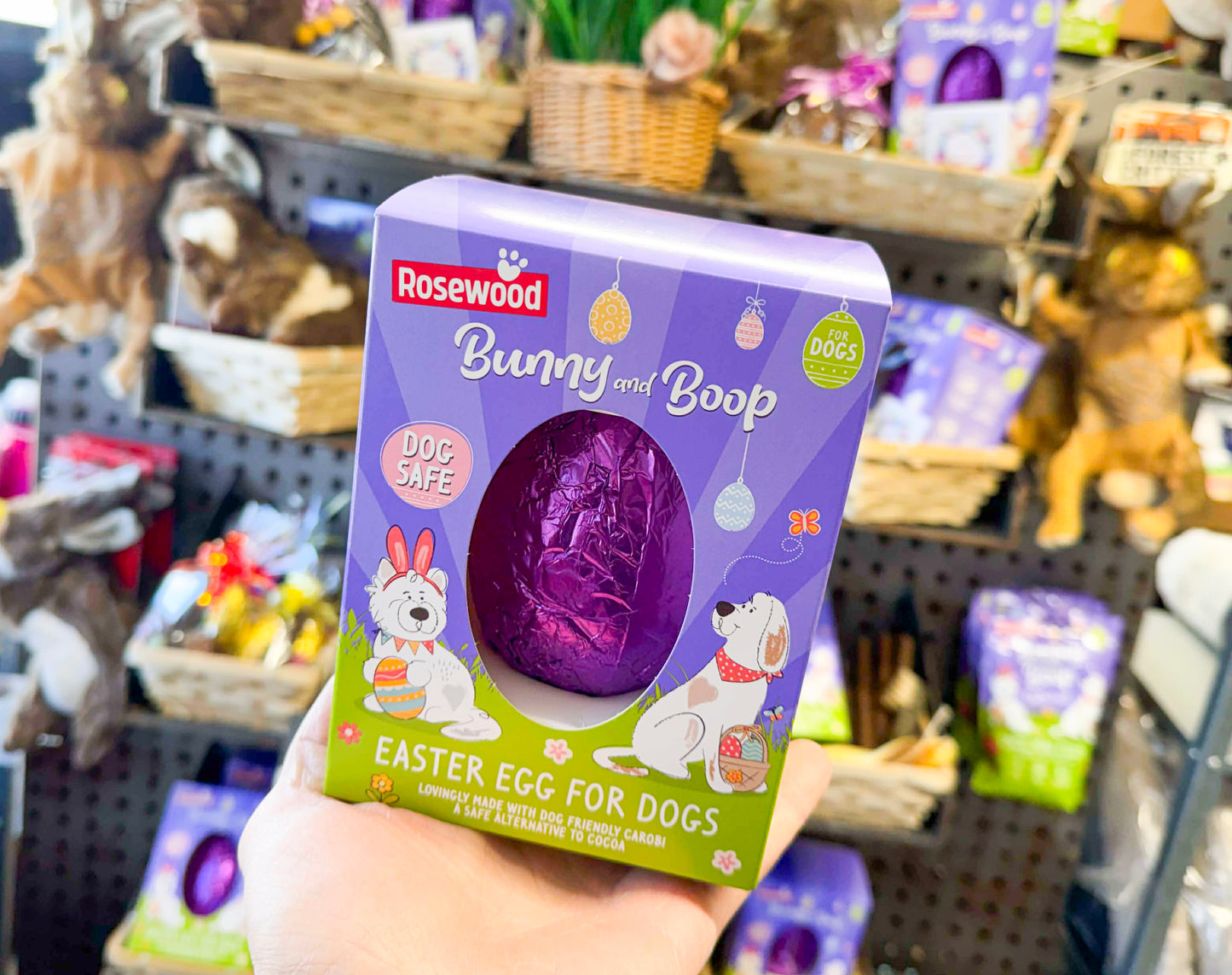 Rosewood Dog Easter Egg – 60g Carob Treat