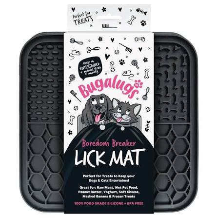 Bugalugs Lick Mat Black