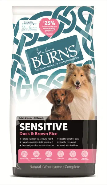 Burns Sensitive Duck 12kg