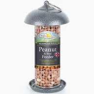 Harrisons Hammertone Silver Mini Peanut Feeder