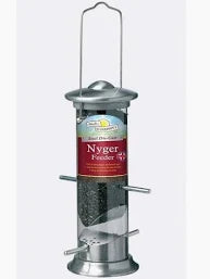 Harrisons Steel Die Cast Nyger Seed Feeder 20cm