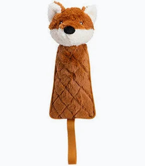 House of Paws Fox Plush Dog Toy Thrower