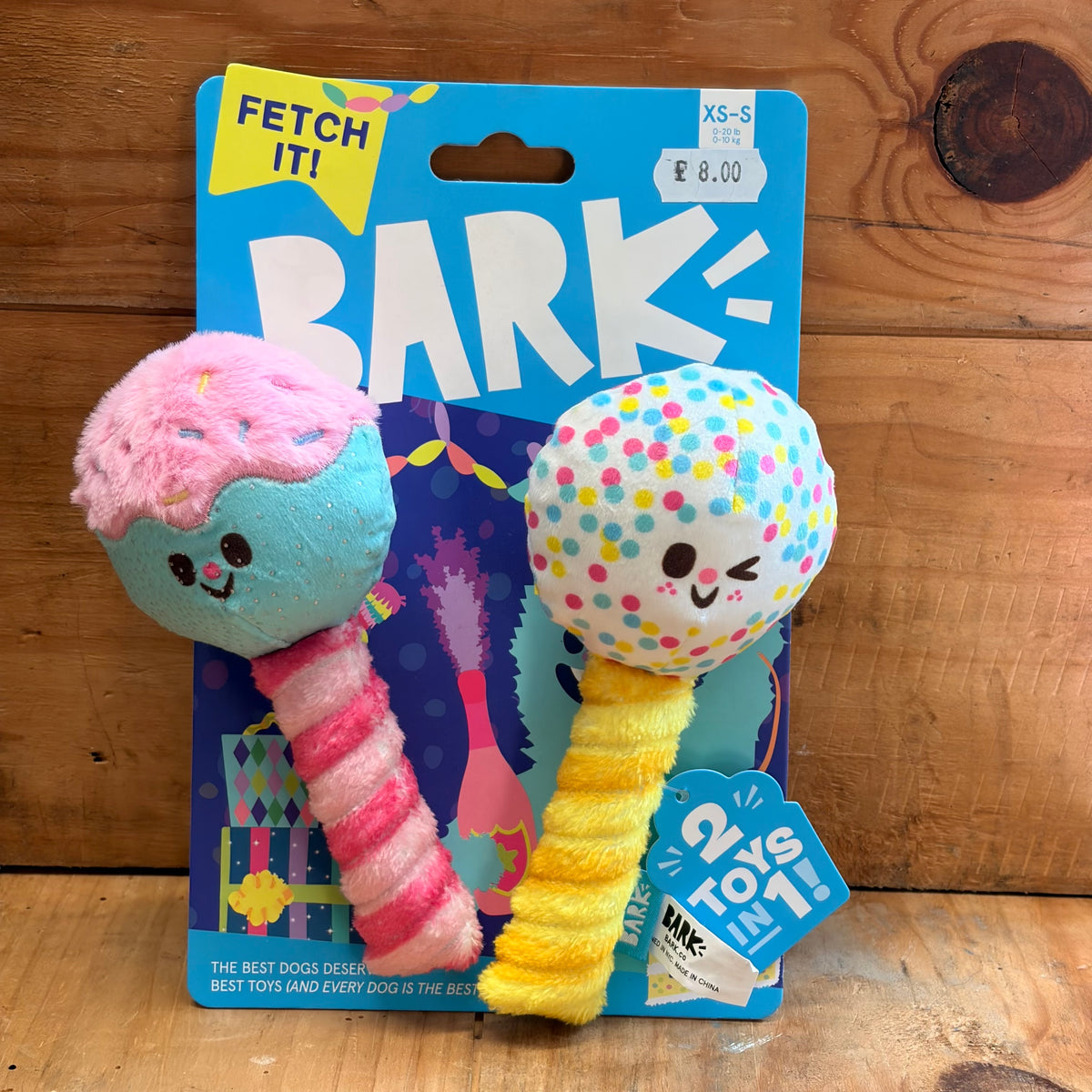 Bark Cake Pup Dog Toy