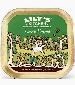 Lily's Kitchen Wet Dog Tray Lamb Hotpot 150g