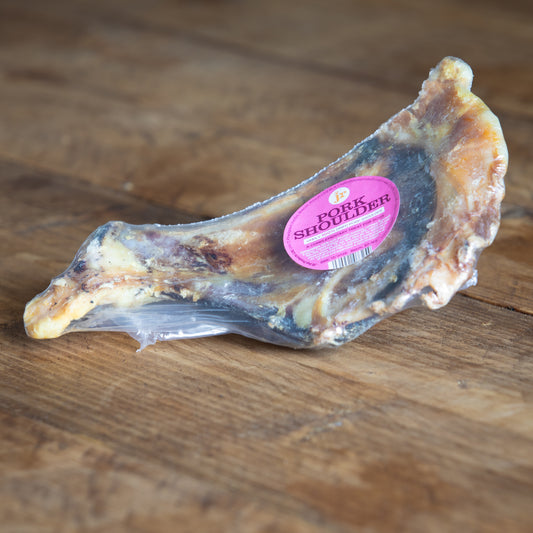 Natural Pork Shoulder Bone – Meaty, Tough, and Totally Natural
