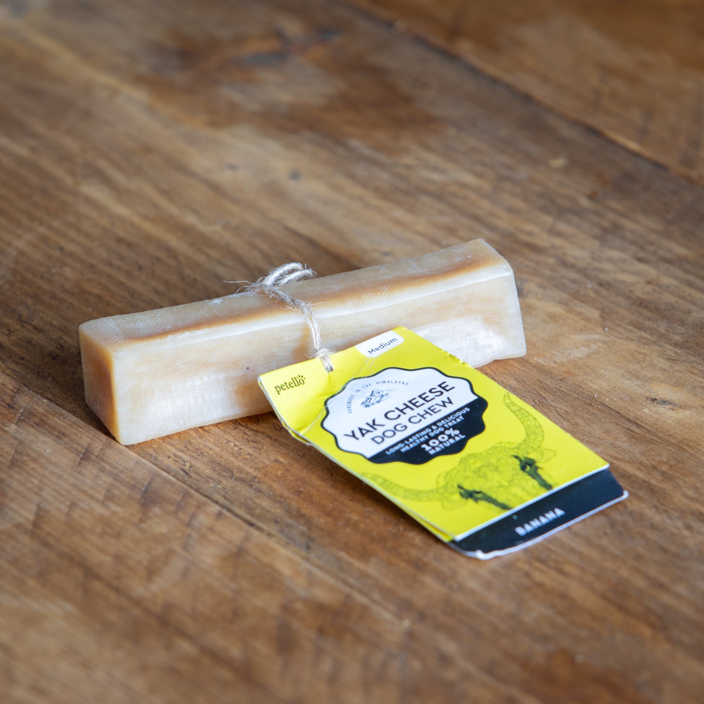 Petello Yak Chew – Banana Flavour (Medium 75g)