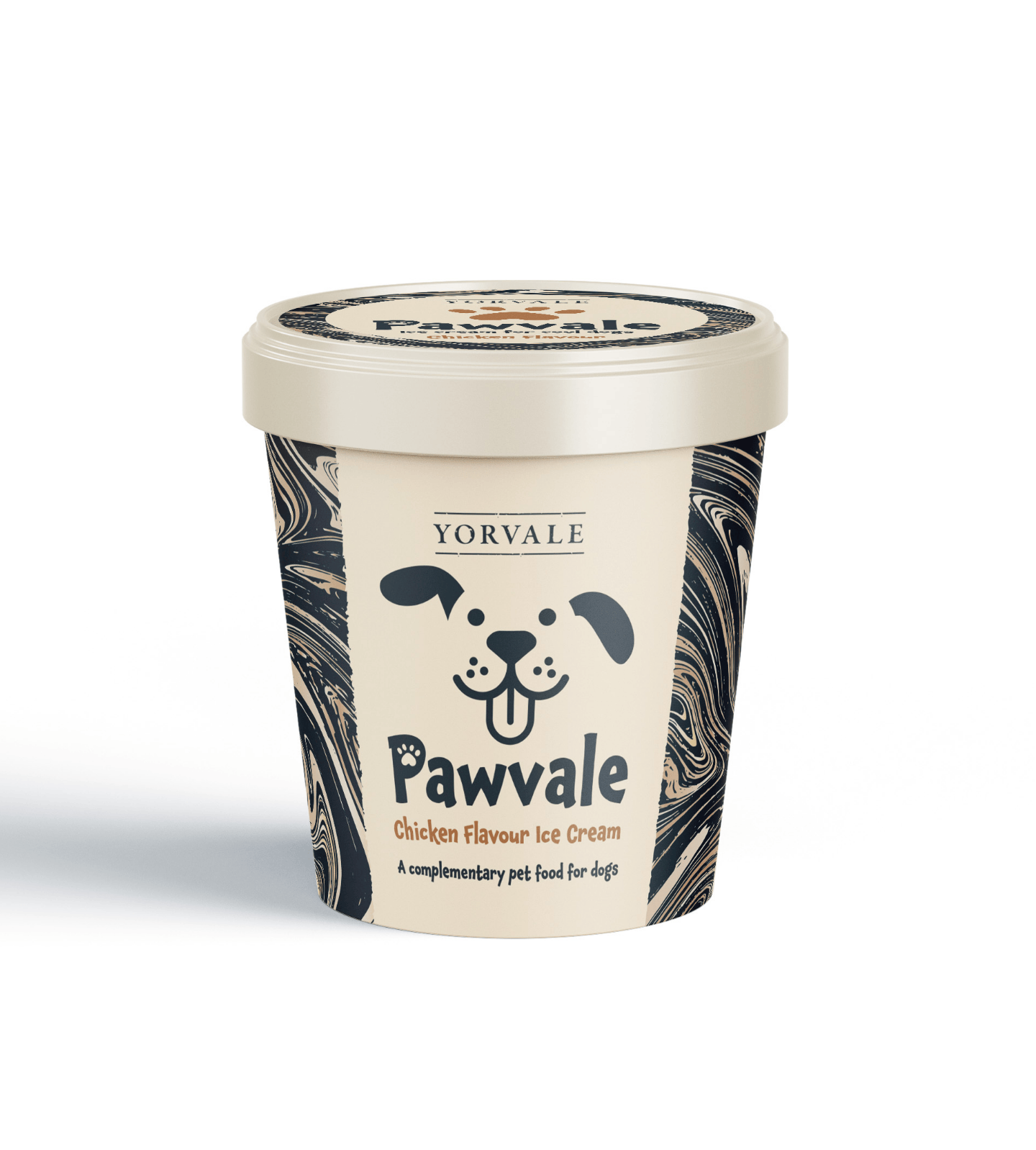 Pawvale Chicken flavoured dog-friendly ice cream 120ml