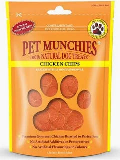 Pet Munchies Chicken Chips 100g