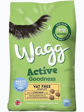 Wagg Active Goodness Chicken & Veg  12kg