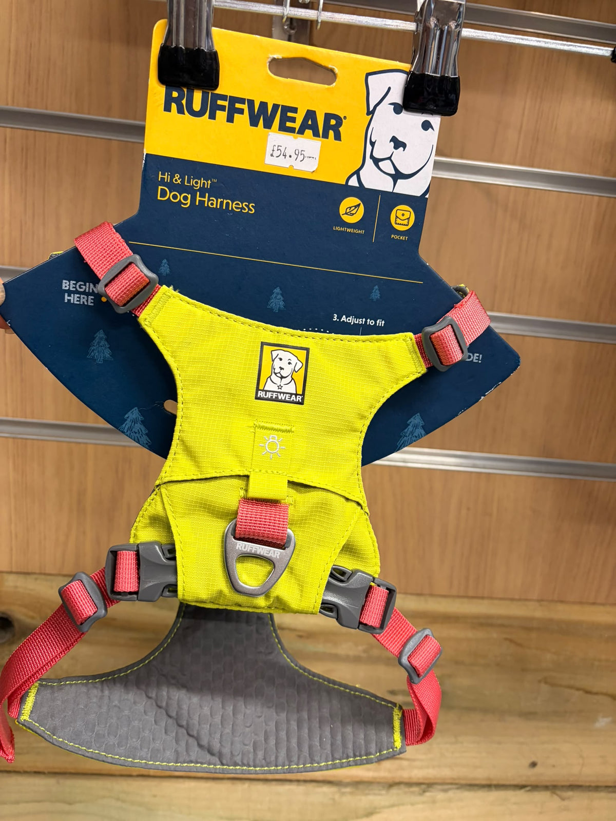 Ruffwear High & Light Harness Lichen Green XS (13-17 inch)