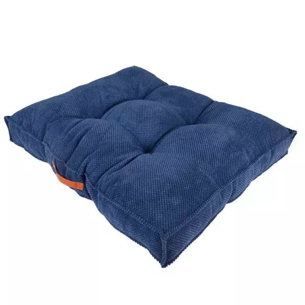 Waffle Mattress Blue Large by Banbury & Co