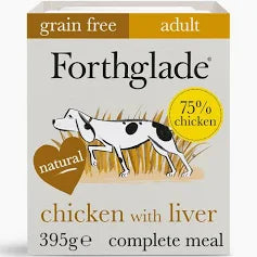 Forthglade Adult GF Comp Chicken Liver Potato & Veg 395g