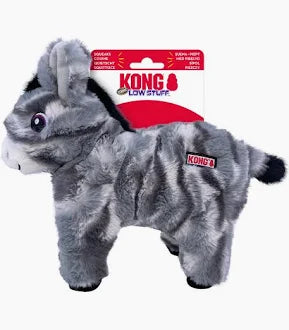 KONG Low Stuff Stripes Donkey Medium