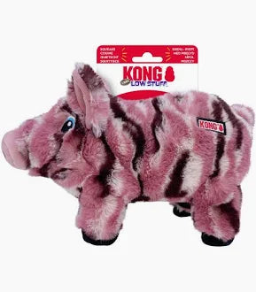 KONG Low Stuff Stripes Pig Medium