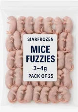 Frozen Mouse Fluff (25 Pack)