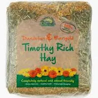 Natures Own Timothy Hay With Marigod & Dandelion
