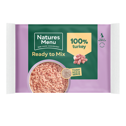 Natures Menu Raw Mince Turkey 400g