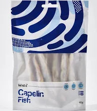 Waita freeze dried capelin fish - over 12 weeks - small pack 40g